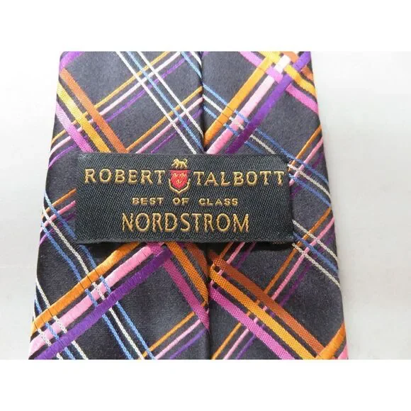 Robert Talbott‎ Best Of Class Neck Tie Mens 100% Silk Multicolor - Picture 4 of 8